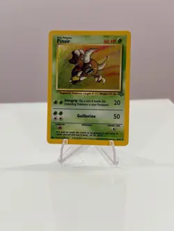 Pokemon TCG Pinsir Holo Rare Card 9/64 Jungle Unlimited - NM - Image 1