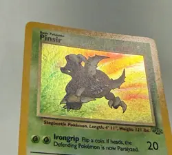 Pokemon TCG Pinsir Holo Rare Card 9/64 Jungle Unlimited - NM - Image 3