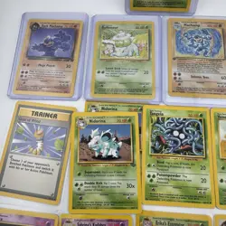 Lot of Vintage Pokemon Cards Jungle Team Rocket 1st Edition - Image 5