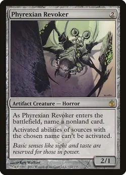 Phyrexian Revoker - Foil Mirrodin Besieged LP MTG - Image 1