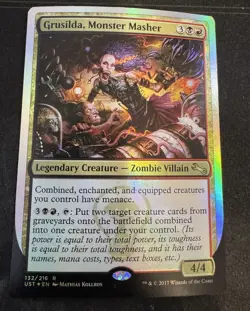 Grusilda, Monster Masher *FOIL* Unstable Magic the Gathering MTG - Image 1