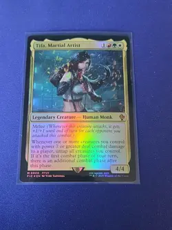 Tifa, Martial Artist FOIL - (0006) MTG Commander Final Fantasy - Image 1