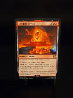 The Fire Crystal - MTG Final Fantasy Regular - Image 1