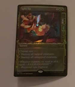 Split Up Showcase FOIL NM/M Duskmourn MTG MAGIC THE GATHERING - Image 1