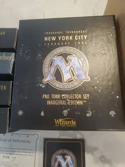 Magic the Gathering 1996 Inaugural Pro Tour Collectors Set WOC6801 NM Sealed 742818068017 - Image 3