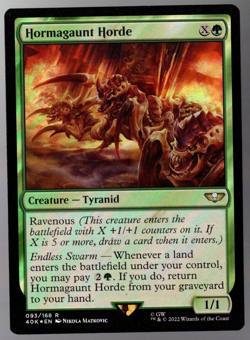 Hormagaunt Horde 093/168 Rare Surge Foil Warhammer 40K MTG Near Mint - Image 1