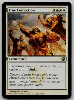 True Conviction R Scars of Mirrodin 25 NM - Image 1