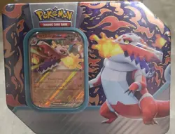 Pokemon TCG Paldea Partners Tin - Skeledirge - Image 1