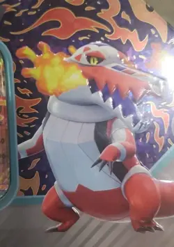 Pokemon TCG Paldea Partners Tin - Skeledirge - Image 4
