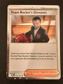 Pokemon TCG Team Rocket’s Mewtwo EX Jumbo Black Star Promo and Meowth/Giovanni - Image 5