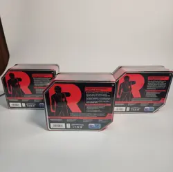 Pokemon TCG: Team Rocket Tin Sealed FULL SET ALL 3 Tins 15 Pokemon booster packs - Image 2