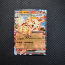 Pokemon TCG - Arcanine EX Tera Type - Scarlet & Violet Base Set - 032/198 - Image 3