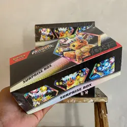 Scarlett & Violet - 8.5 Prismatic Evolutions Surprise Box Pokemon TCG [SEALED] - Image 2