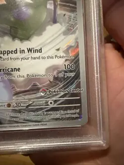PSA 9 Tornadus SVP210 POKEMON CENTER STAMPED White Flare PC ETB Promo - Image 3