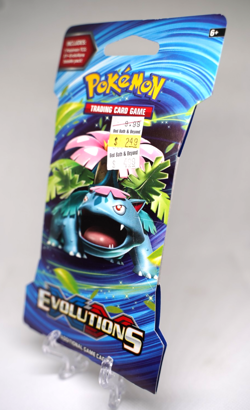 2016 Pokemon TCG XY Evolutions Venusaur Art Sleeved Booster Blister Foil Pack - Image 1