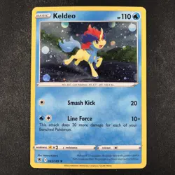 Pokemon TCG Keldeo 045/189 Astral Radiance Promo Holo Rare SWIRL NM - Image 1