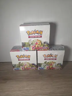 Pokemon Scarlet and Violet Base Set Booster Box Factory Sealed LOT 3 820650863240 - Image 1