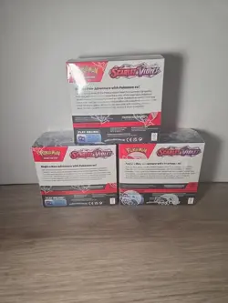 Pokemon Scarlet and Violet Base Set Booster Box Factory Sealed LOT 3 820650863240 - Image 3
