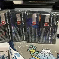 Pokemon TCG Sealed Hidden Fates Booster Pack Art Set! 4 Packs Factory Sealed! - Image 2