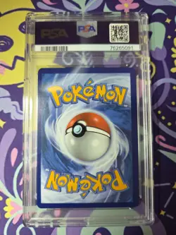 Pokemon TCG Scarlet & Violet Base Set Illustration Rare Toedscool 201 PSA 9 Mint - Image 2