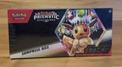 Pokemon Scarlet & Violet Prismatic Evolutions Factory Sealed Surprise Box - Image 1