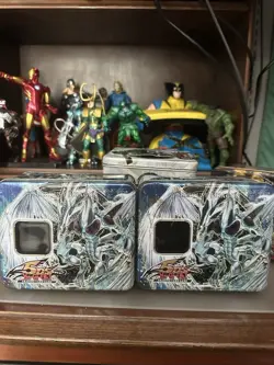 Yugioh 5DS Empty Tin Lot Of 5 Red Dragon Archfiend Stardust Power Tool - Image 3