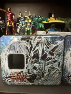Yugioh 5DS Empty Tin Lot Of 5 Red Dragon Archfiend Stardust Power Tool - Image 5