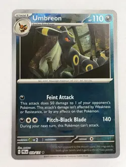 Pokemon TCG Umbreon 059/131 Pokeball Reverse Holo Prismatic Evolutions Card - Image 1