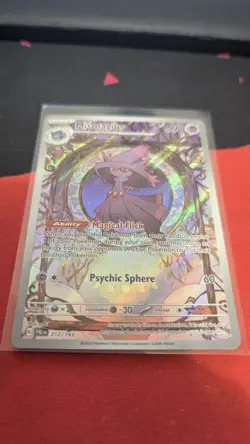 Mismagius Scarlet & Violet Paldea Evolved Holo Illustration Pokemon Card 212/193 - Image 3