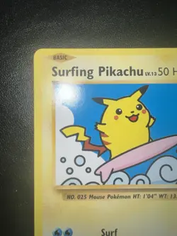 Pokemon Pikachu TCG Surfing Evolutions Card 111/108 Regular Secret Rare - Image 2
