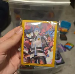 Pokemon TCG: Cyrus Premium Tournament Collection 65 Ct Card Sleeves New/Sealed - Image 1