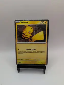 Pikachu 051/162 - Temporal Forces Promo - Cosmos Holo Rare Pokemon TCG Card - NM - Image 1