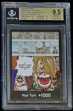 BGS 9.5 One Piece OP06 Don Card Alt Art- English - Wings of the Captain - Graded - Image 1