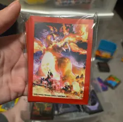 Pokemon Charizard VMAX Ultra Premium Collection UPC 65 Card Sleeves Sealed - Image 1