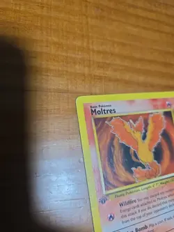 Pokemon TCG Moltres Fossil 1999 Card #27/62 1st Edition Non Holo - Image 5
