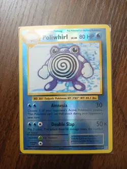 Pokemon TCG Poliwhirl Base Set, Unlimited Uncommon Card Xy Evolutions - Image 1