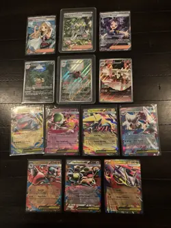 Pokemon Card Lot - 13 Mega Evolution Cards. 1 SIR, 2 FA, 3 IR, 7 Mega EX - Image 1