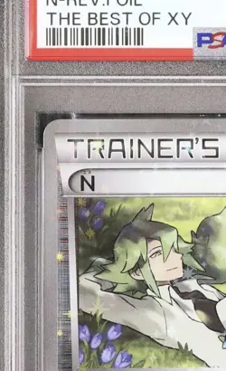 Rare PSA10 N's Resolve 139/171 XY Mirror Pokemon Card with Bonus - Image 3