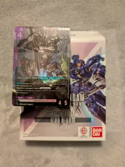 ST05 Deck Only Iron bloom Gundam Card Game TCG (No Bonus Pack) English - Image 1