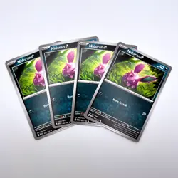Nidoran Male 032/165 Pokemon Card 2023 Scarlet & Violet 151 Playset x4 4x - Image 1