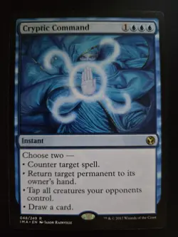Cryptic Command NM Iconic Masters MTG FREE SHIPPING - Image 1