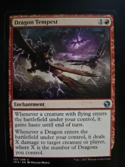 Dragon Tempest NM Iconic Masters MTG FREE SHIPPING - Image 1