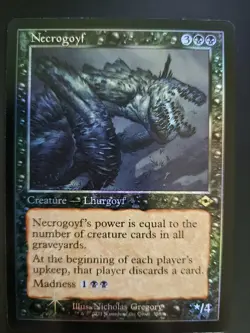 Necrogoyf NM FOIL RETRO FRAME Modern Horizons 2 MTG FREE SHIPPING - Image 1