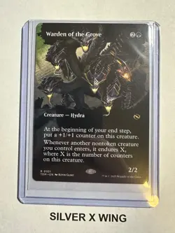 Warden of the Grove Borderless x1, MTG, Tarkir: Dragonstorm, TDM, NM - Image 1