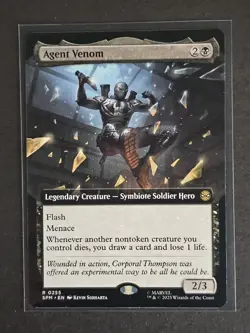 MTG Marvel's Spider-Man Agent Venom (Extended Art) Non-foil R 255 - Image 1