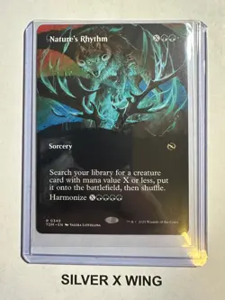Nature's Rhythm Borderless x1, MTG, Magic the Gathering, Tarkir: Dragonstorm, NM - Image 1