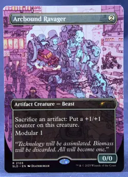 Arcbound Ravager (2105) -MTG- Secret Lair Drop Deathburger SLD - NM - Image 1