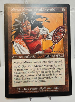 Mirror Mirror 2nd Place Arena Summer '98 Season Oversized Jumbo Promo MTG OS27 - Image 1
