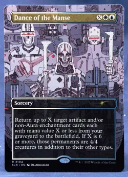 Dance of the Manse (2104) -MTG- Secret Lair Drop Deathburger SLD - NM - Image 1