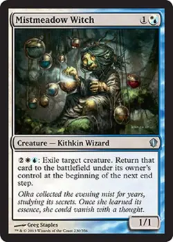Mistmeadow Witch - Near Mint MTG Commander 2013 Edition - Image 1